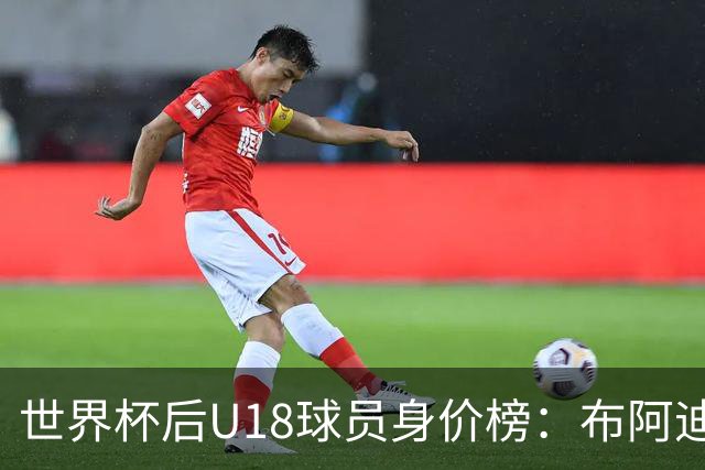 世界杯后U18球员身价榜：布阿迪8000万欧居首，卡尔6000万欧次之