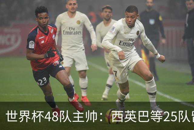 世界杯48队主帅：西英巴等25队留任 法德等18队换帅